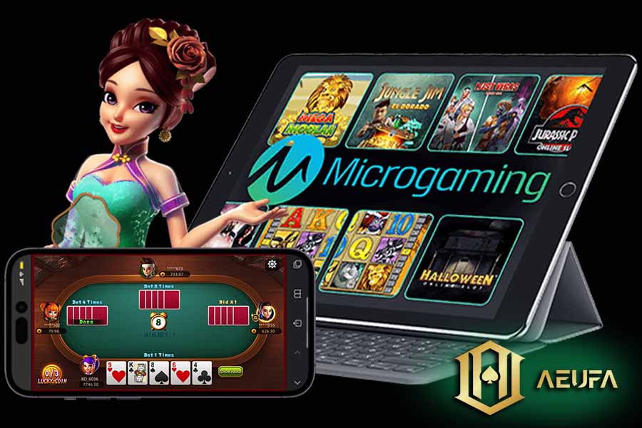 ค่ายเกมคาสิโนออนไลน์ Micro Gaming ให้บริการเกมคาสิโนมากมาย เล่นได้ไม่มีสดุดตลอด 24 ชม. รองรับทั้ง Tablet และ Mobile เล่นสนุก เล่นเพลิน ต้อง Micro Gaming